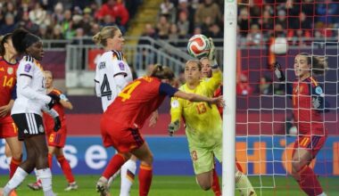 España - Alemania final del partido de vuelta de la UEFA Women’s Nations League