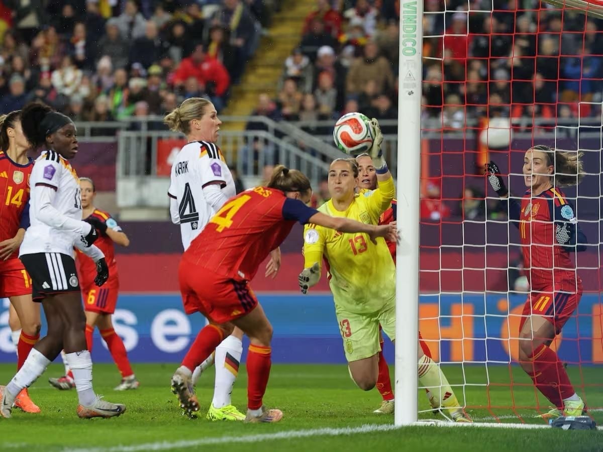 España - Alemania final del partido de vuelta de la UEFA Women’s Nations League