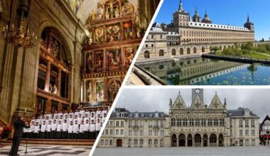 La Escolanía del Monasterio celebra su 50 aniversario con un gran concierto en San Quintín, acompañados de una delegación de San Lorenzo de El Escorial