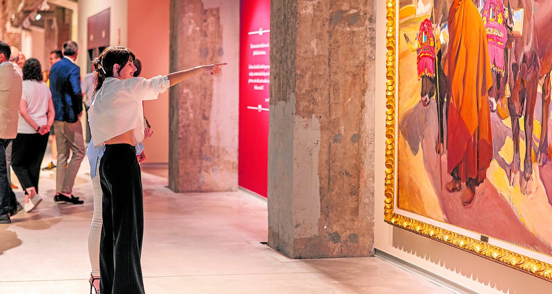 De una central térmica a una estación de tren, los sitios más extraños para exponer a Sorolla
