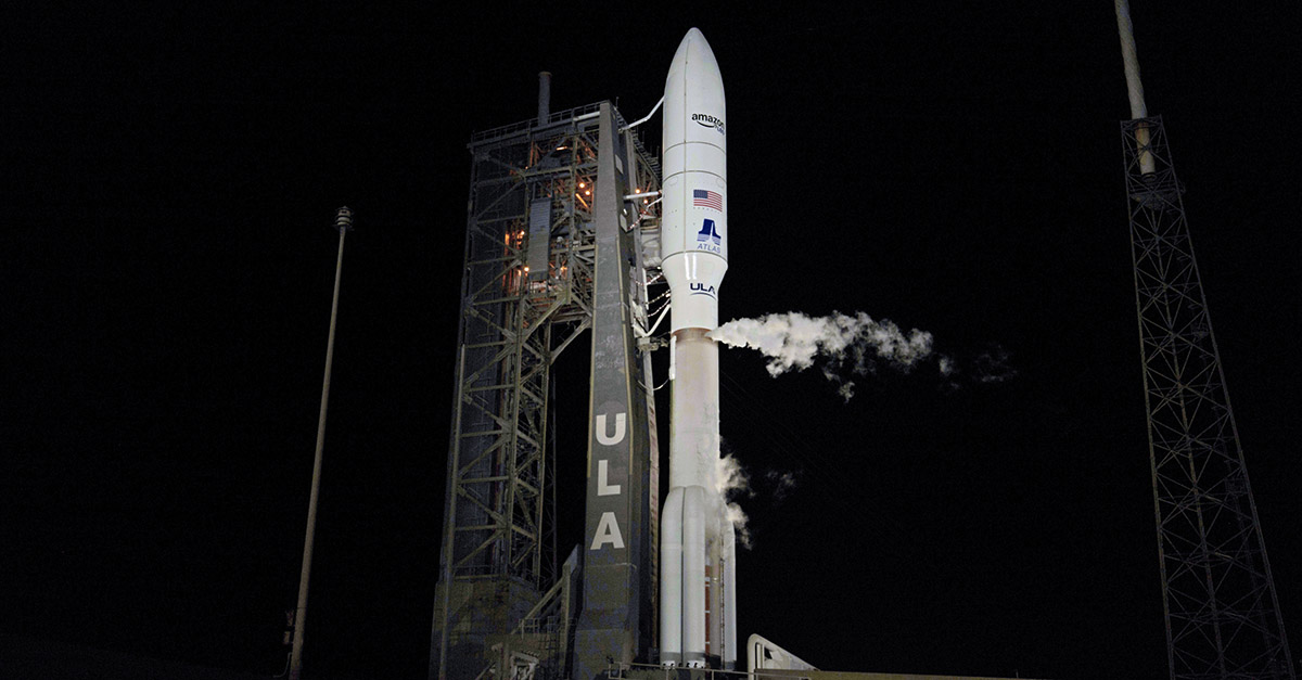 ULA lanzó el cohete Atlas V con la misión Amazon Leo 4