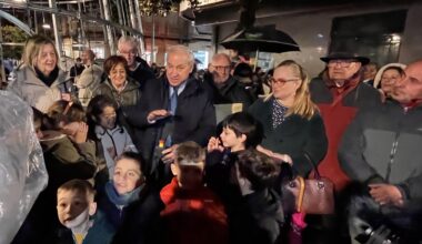 El Alcalde enciende el alumbrado ornamental de Monforte: 1,2 millones de luces LED para iluminar y dinamizar las Fiestas de Navidad