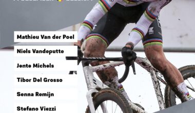 Mathieu van der Poel vuelve al barro: Copa del Mundo de Namur