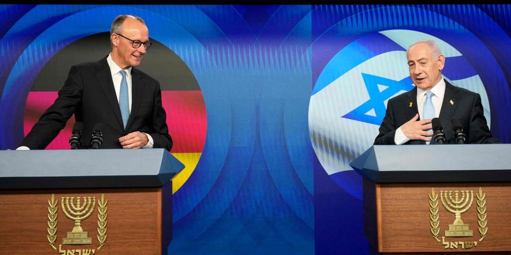 Merz reafirma sus lazos con Israel, pero rebaja el nivel de su alianza