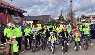 San Andrés del Rabanedo pedalea a favor de la investigación de la ELA