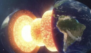 Una extraña estructura de capas oculta en núcleo de la Tierra