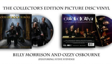 Vinilos de los singles de Ozzy Osbourne junto a Billy Morrison. Baja temporal en CRASHDÏET. Nuevo disco y single de VREID.