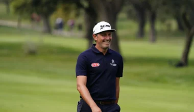 Alfredo García Heredia durante la jornada final del acciona Open de España presented by Madrid 2023. © Golffile