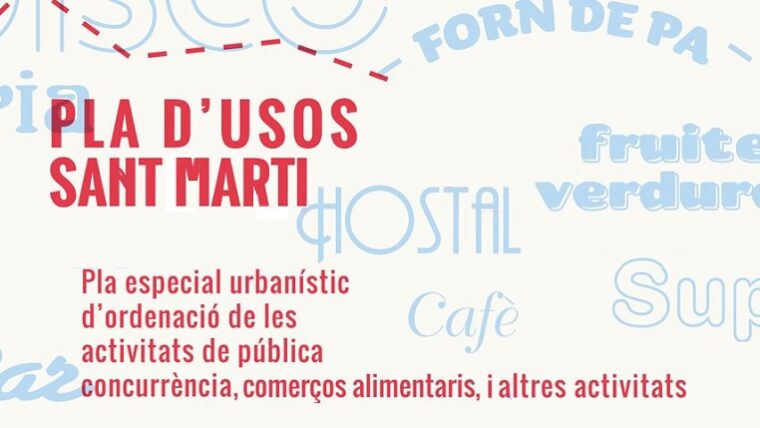 Grafisme del Pla d'Usos de San Martí