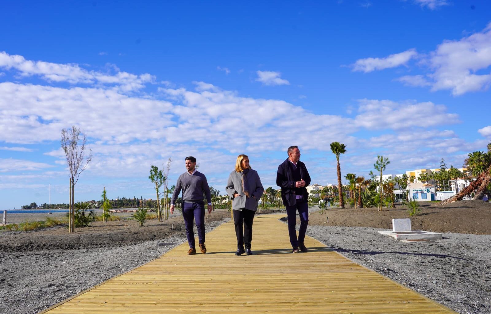 Motril encara la recta final de la Senda Litoral de la Playa del Cable