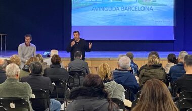 El Ayuntamiento presenta públicamente la tercera fase de las obras de la avenida de Barcelona