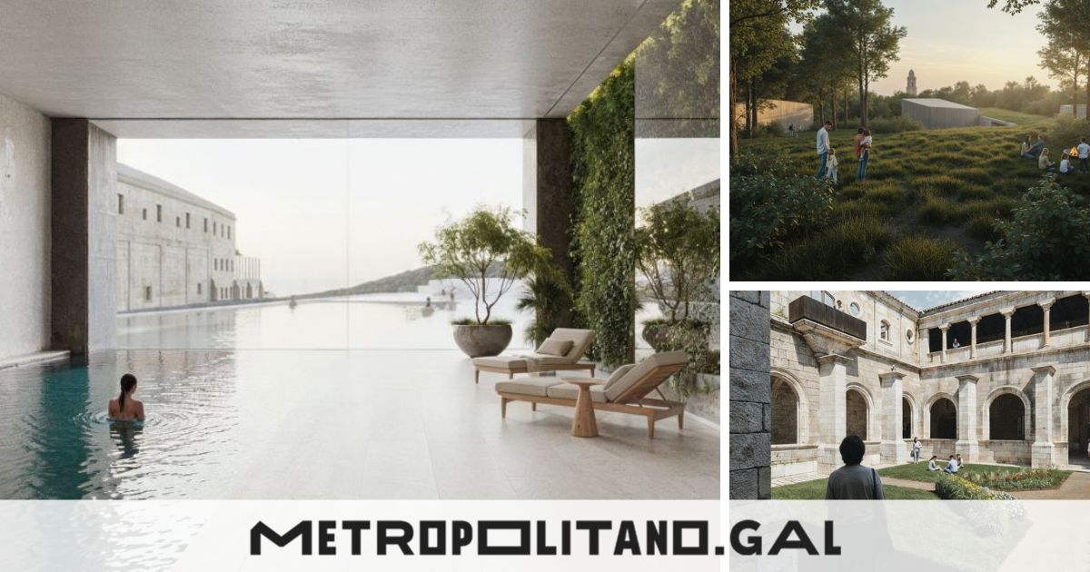 La rehabilitación de un imponente monasterio del área de Vigo conquista a los arquitectos de Galicia