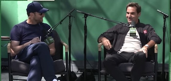 Roger Federer destacó en el