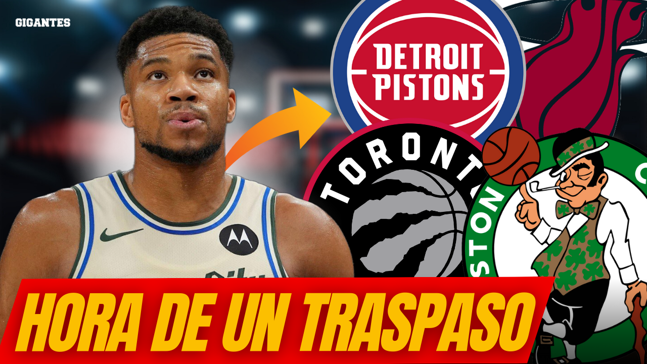 4 destinos de traspaso para Giannis Antetokounmpo