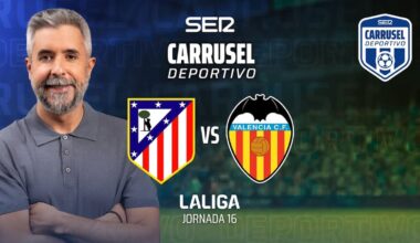 Atlético de Madrid-Valencia CF, en directo: el partido de la jornada 16 de LaLiga, en vivo | Fútbol