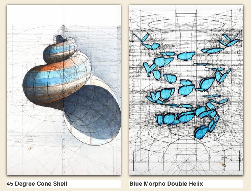 Rafael Araujo y sus preciosas obras de fantástica geometría