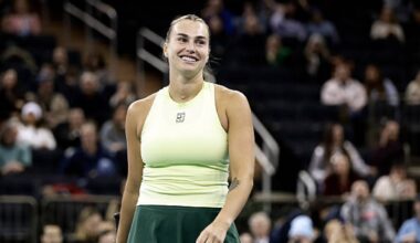 Sabalenka ni se plantea cambiar de nacionalidad: "Quiero representar a Bielorrusia para que los niños de mi país se inspiren en mí". Foto: Gettyimages