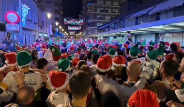 San Vicente del Raspeig bate récords con más de 3.000 corredores participantes en la carrera San Silvestre más multitudinaria