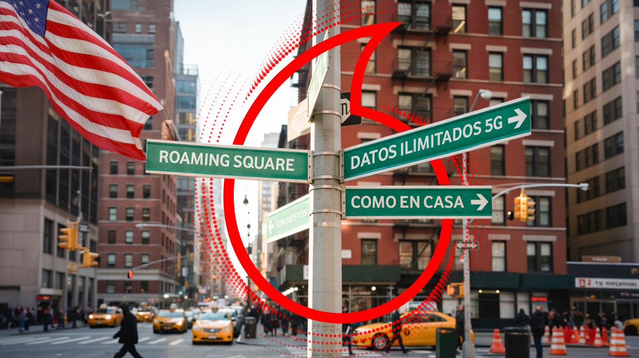 Vodafone amplía el roaming gratis a Estados Unidos