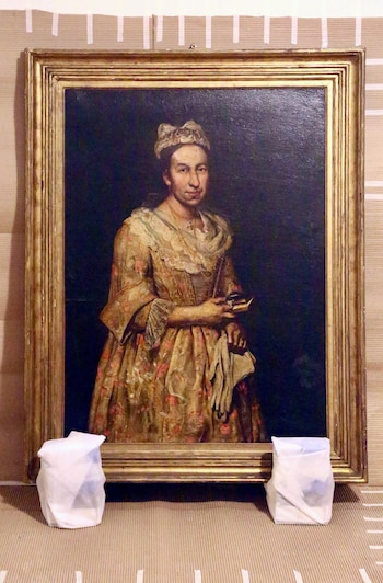 El cuadro robado por el