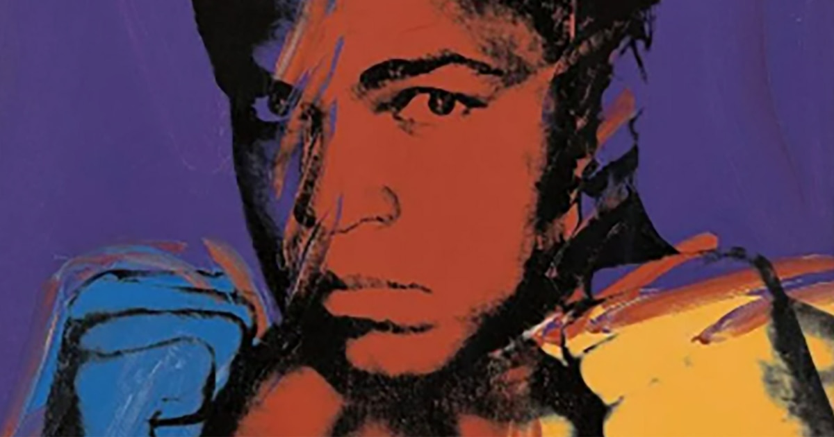 Andy Warhol y Muhammad Ali brillan en Art Basel Miami Beach con una obra millonaria