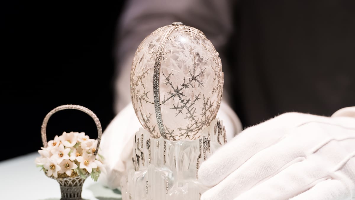 El 'Huevo de Invierno' de Fabergé, vendido a un precio récord de 26 millones de euros | Ocio y cultura