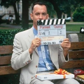 Tom Hanks, durante el rodaje