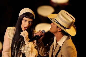 Lady Gaga y Bruno Mars