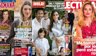 Las portadas de las revistas del corazón de hoy, 10 de diciembre 2025: Alejandra Rubio, el embarazo de Ana Boyer y la futura paternidad de Fernando Alonso | Corazón