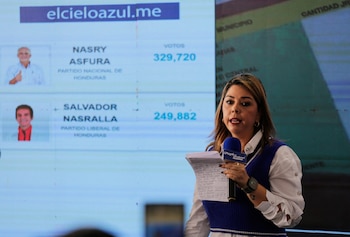 Nasry Asfura lidera la contienda