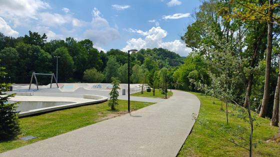 Apertura parcial de uno de los carriles del bidegorri entre Usabal y Olarrain, durante dos semanas