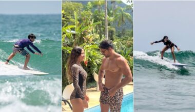 Las fotos de Jimena Barón y su viaje perfecto a Brasil: familia, surf y un mensaje de gratitud eterna