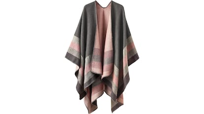 Este es uno de los ponchos más vendidos en Amazon.