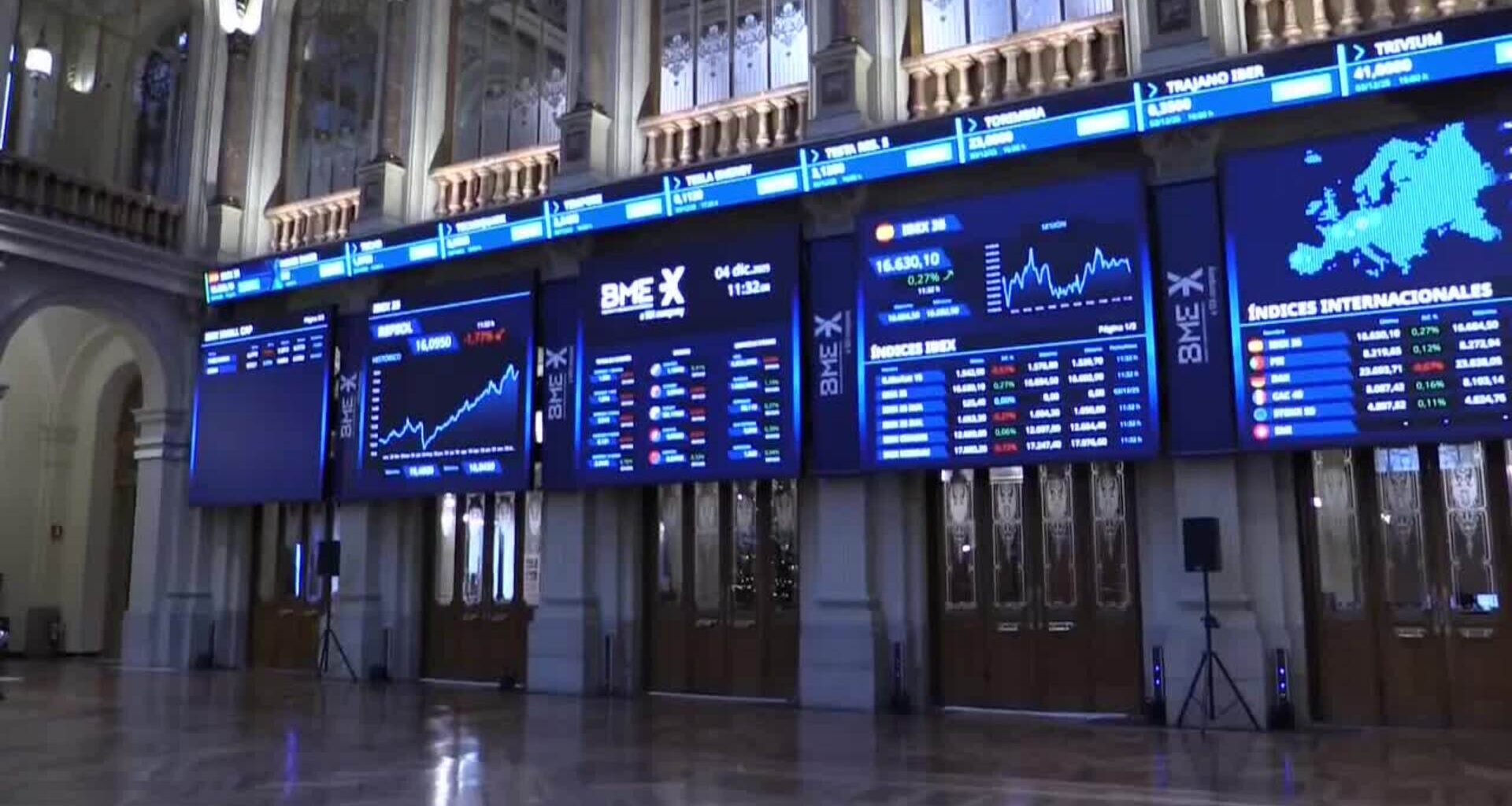 El IBEX sube el 0,27 % a mediodía, pendiente de datos de empleo en EEUU