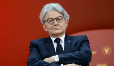 Thierry Breton es uno de los afectados por las restricciones de visado anunciadas por Estados Unidos.  (Photo by Chesnot/Getty Images)
