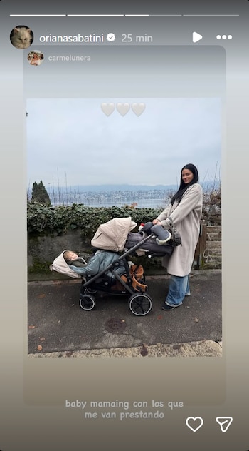 Oriana mostró como se prepara