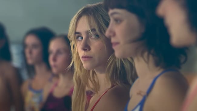 Clara Galle, en la nueva serie 'Olympo'.  /Netflix