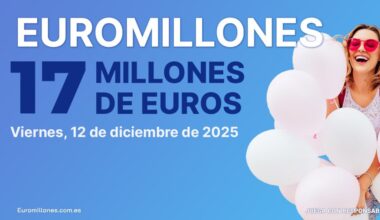 Euromillones: comprobar los resultados del sorteo de hoy, viernes 12 de diciembre