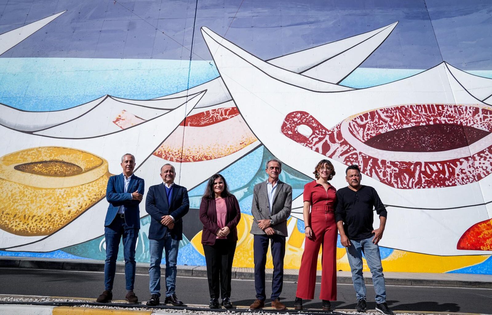 El mural público más grande de Canarias está en Candelaria y lo firma el artista Pepe Dámaso – Candelaria