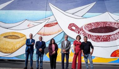El mural público más grande de Canarias está en Candelaria y lo firma el artista Pepe Dámaso – Candelaria