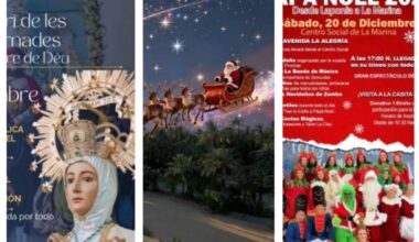 Eventos con cortes de calle o limitación de estacionamiento previstos del 19 al 25 de diciembre