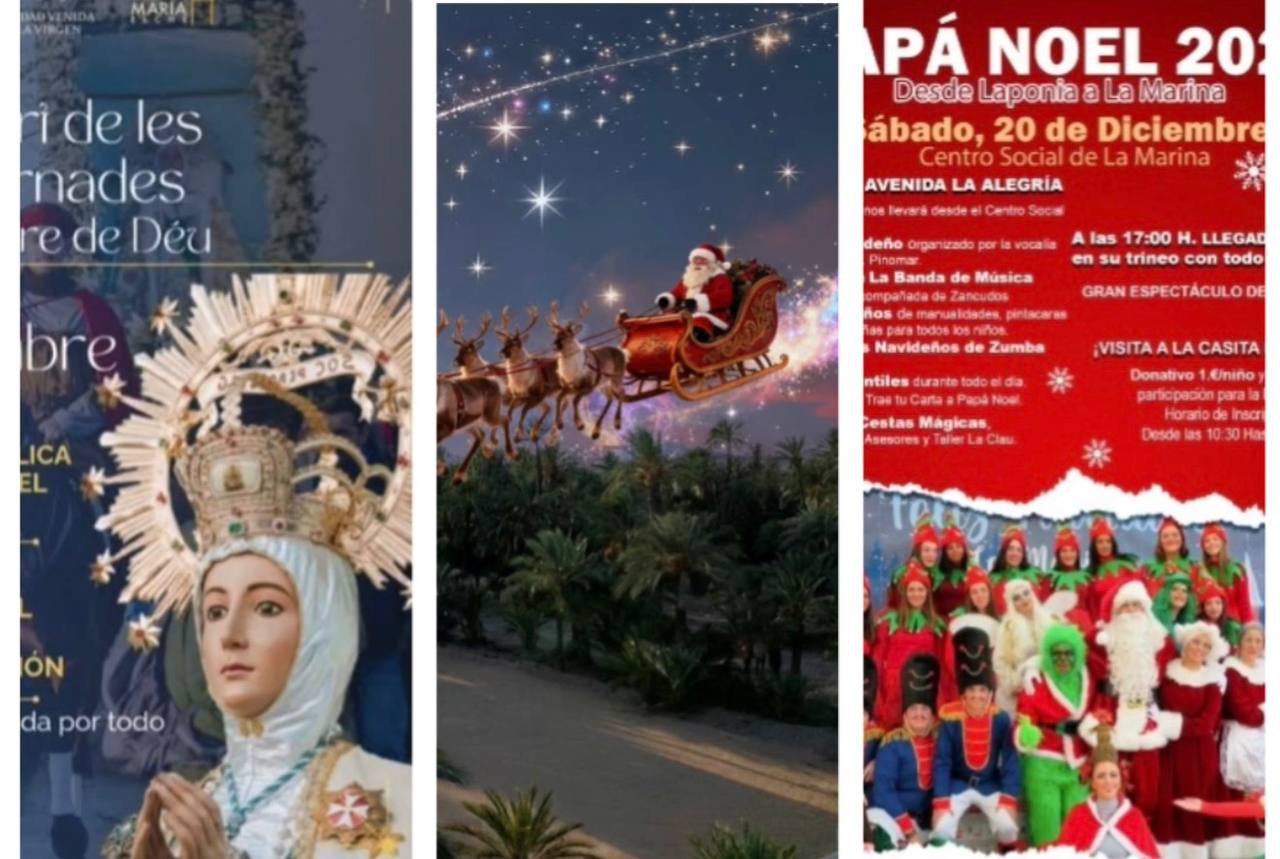 Eventos con cortes de calle o limitación de estacionamiento previstos del 19 al 25 de diciembre