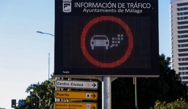 La Zona de Bajas Emisiones de Málaga empieza a multar: afectará a más de 15.000 vehículos diarios