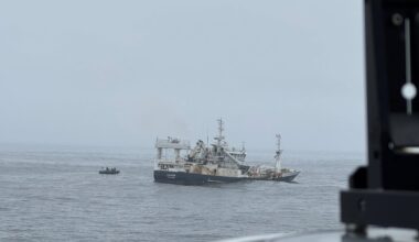 Armada realiza Operación de Vigilancia Oceánica en la Quinta Zona Naval