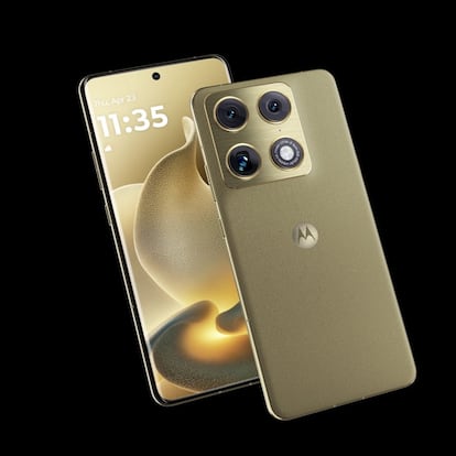 Futuro teléfono Motorola Signature de color Olive