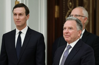 Jared Kushner y Steve Witkoff,