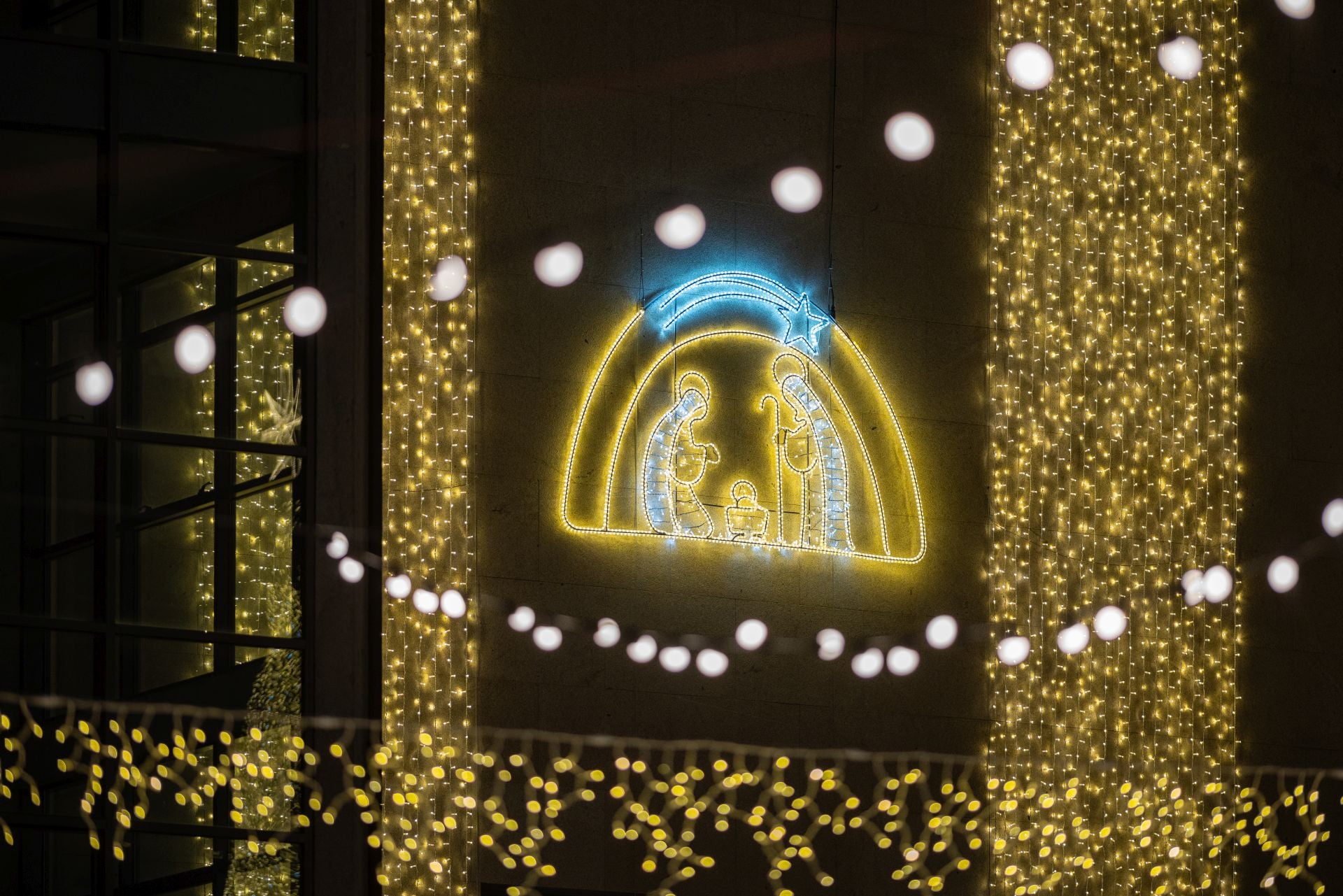 Las mejores imágenes de las luces de Navidad de Ponferrada