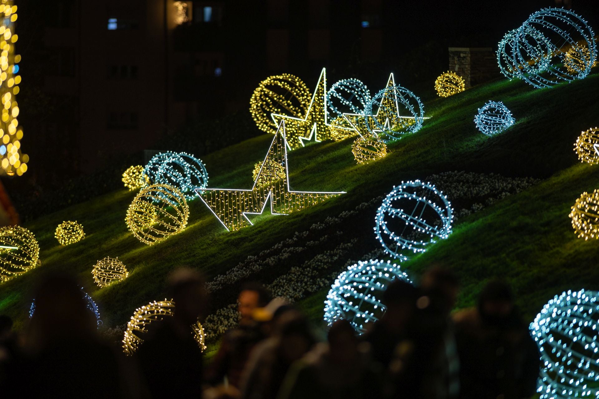 Las mejores imágenes de las luces de Navidad de Ponferrada