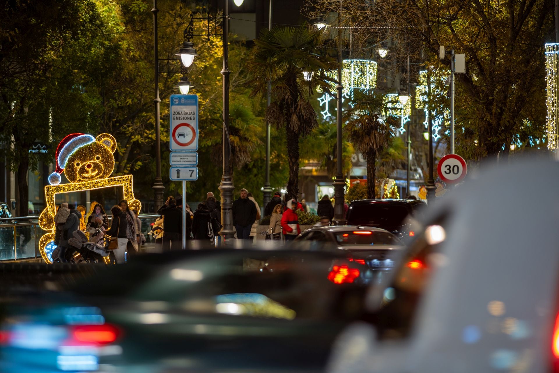Las mejores imágenes de las luces de Navidad de Ponferrada