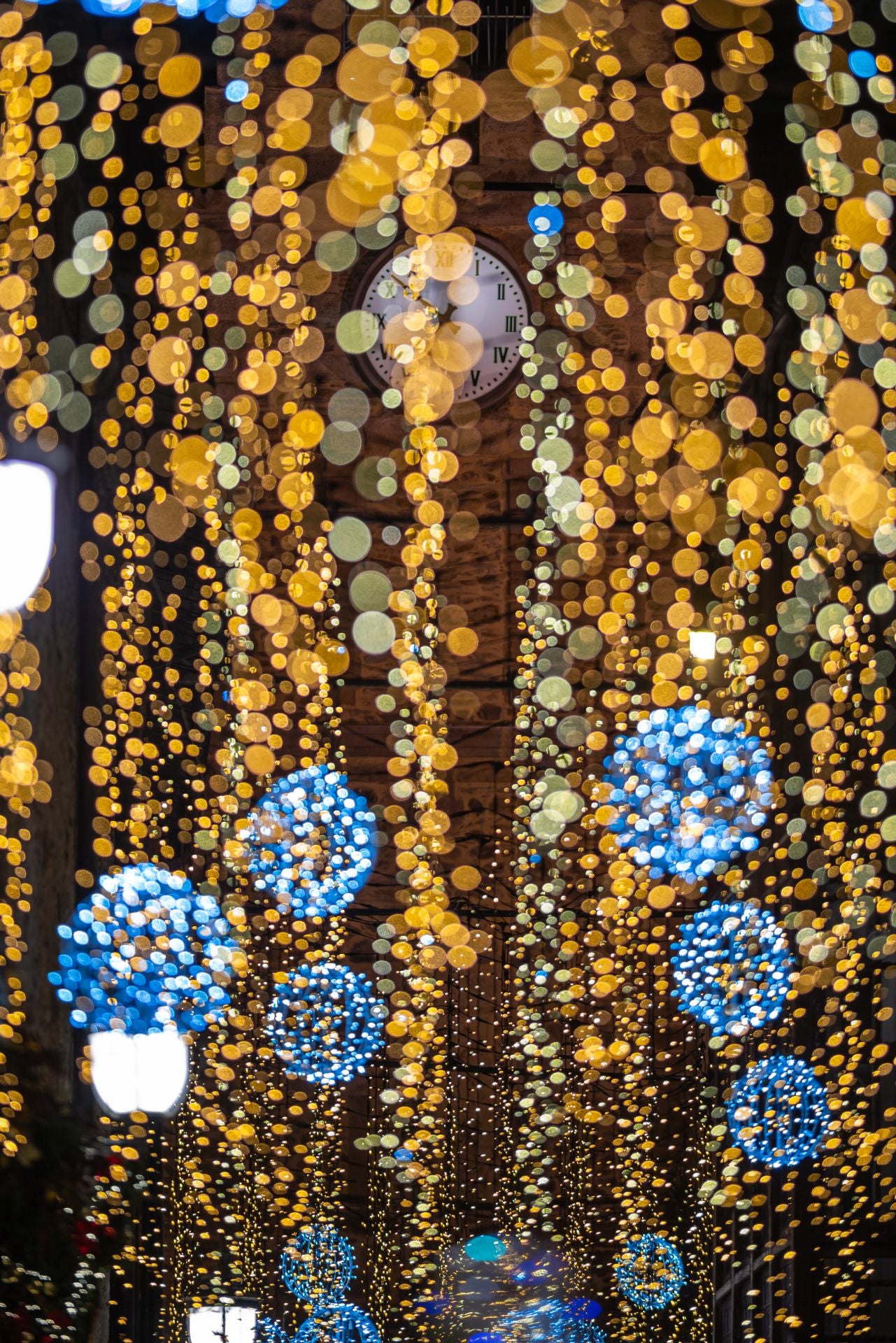 Las mejores imágenes de las luces de Navidad de Ponferrada